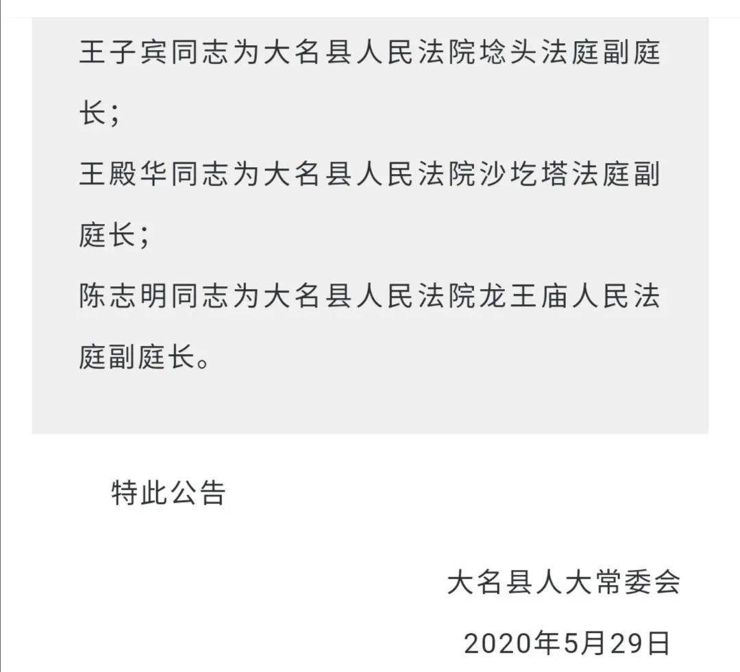 大名县统计局人事任命推动统计事业迈向新高度